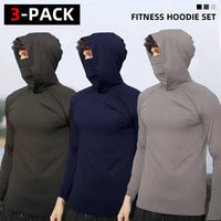 1 Navy Blue+1 Pure Black+1 Light Gray