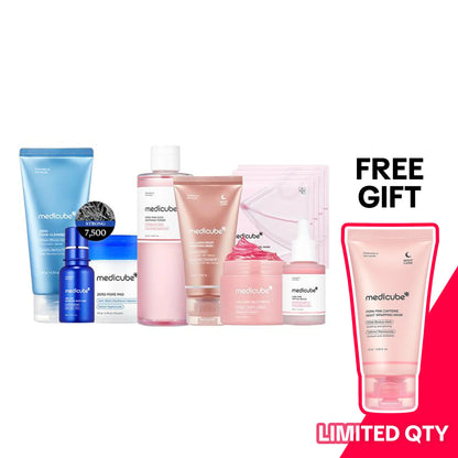 Affordable 8-Piece Glass Glow Skincare Set | Gentle Daily Routine for Radiant-Looking Skin