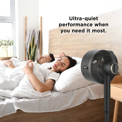Portable Indoor & Outdoor Cooling Fan with Cordless Design, Misting Attachment & Adjustable Airflow
